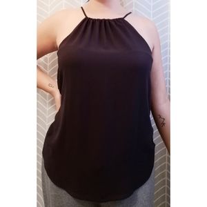 DYNAMITE Halter Neckline Blouse (Size Large)